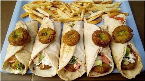 ساندوش فلافل صغير صاج